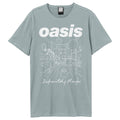 Strange Blue - Front - Amplified Unisex Adult Definitely Maybe Oasis T-Shirt