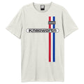 Vintage White - Front - Amplified Unisex Adult Knebworth Oasis T-Shirt