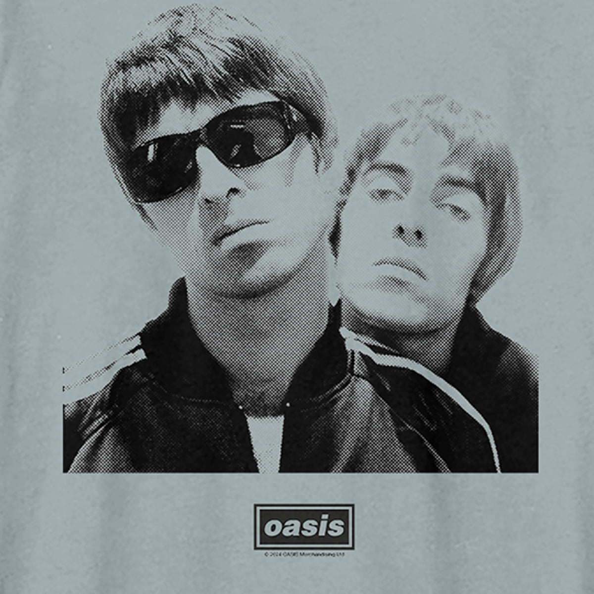 Strange Blue - Back - Amplified Unisex Adult Boxed Oasis T-Shirt