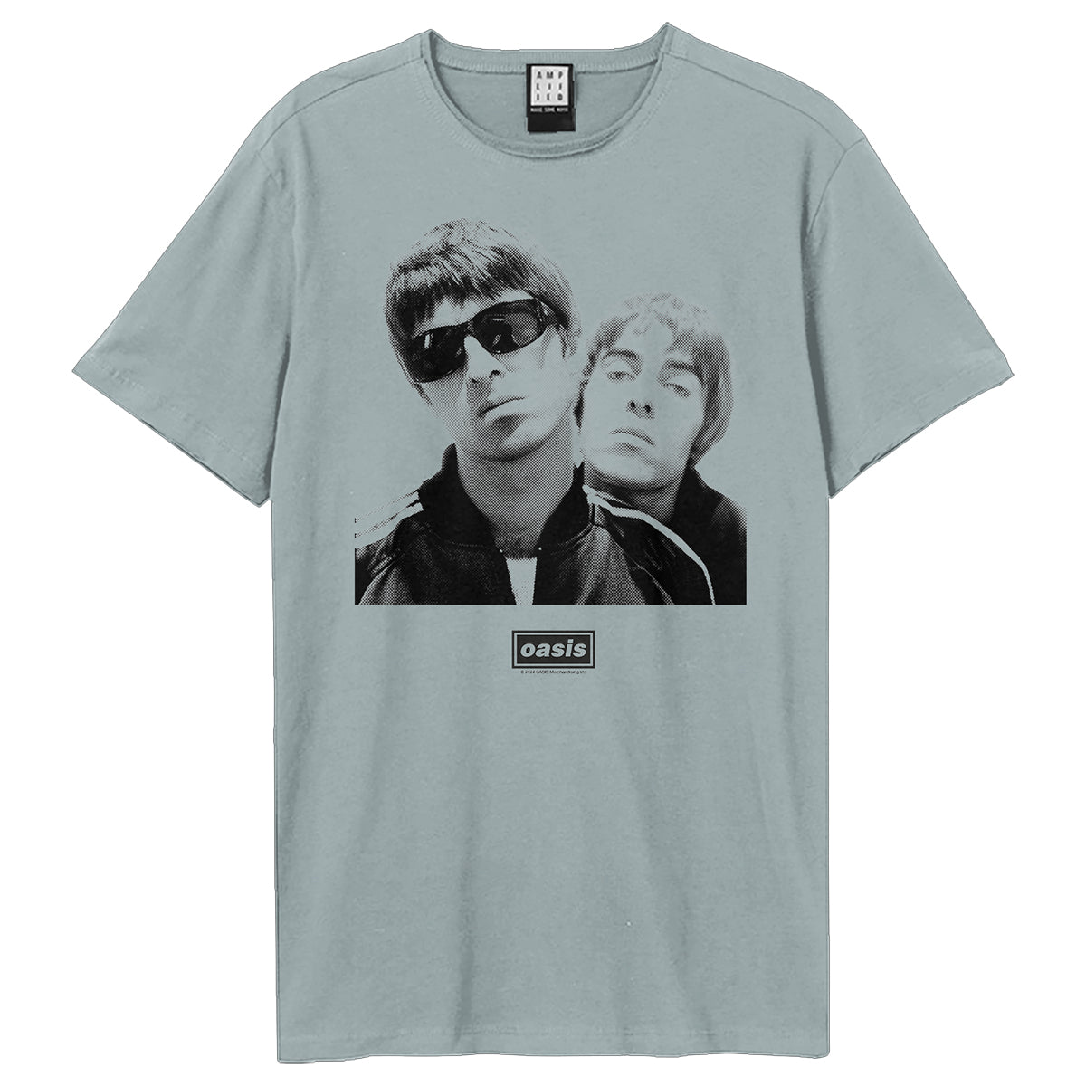 Strange Blue - Front - Amplified Unisex Adult Boxed Oasis T-Shirt