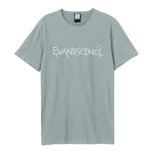 Strange Blue - Front - Amplified Unisex Adult Evanescence Logo T-Shirt