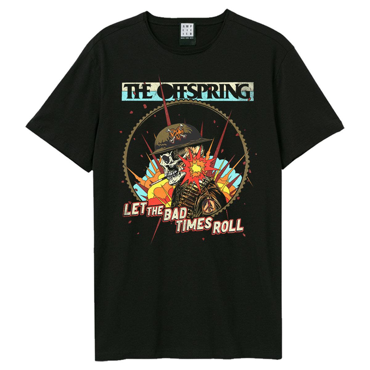 Black - Front - Amplified Unisex Adult Army Of One Offspring T-Shirt