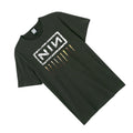 Charcoal - Back - Amplified Unisex Adult Downward Spiral Nine Inch Nails Logo T-Shirt