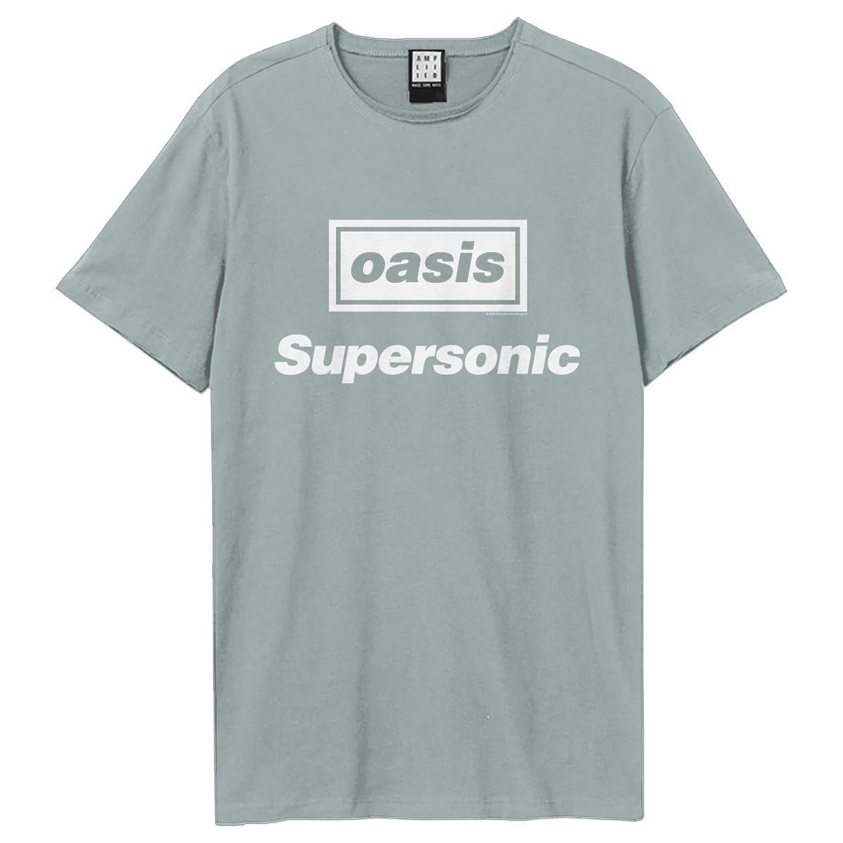 Strange Blue - Front - Amplified Unisex Adult Supersonic Oasis Loose Fit T-Shirt