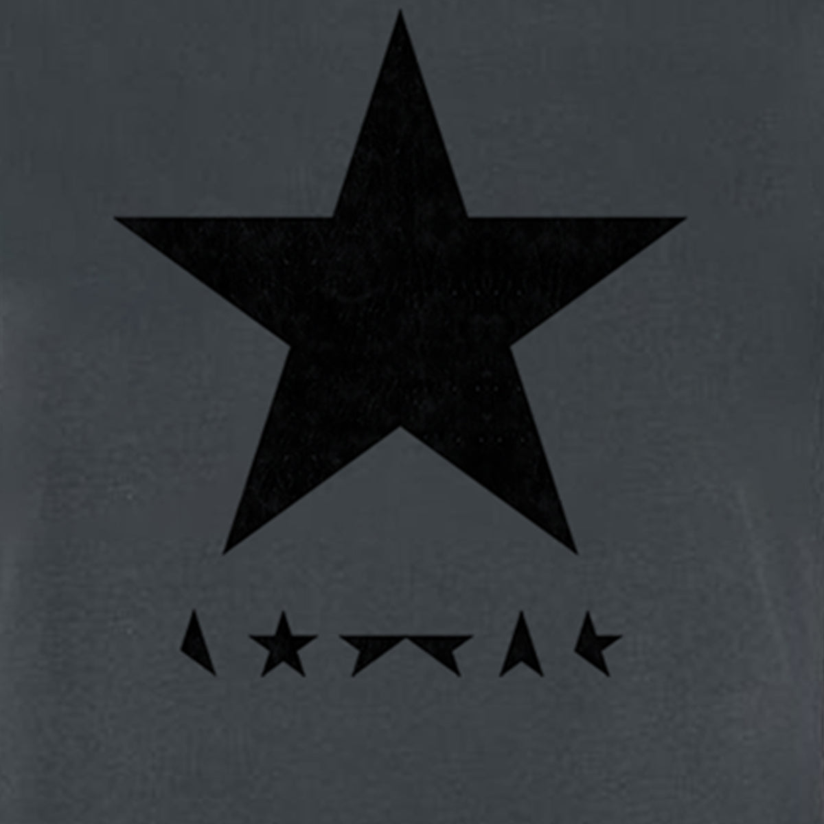 Charcoal - Back - Amplified Womens-Ladies Black Star David Bowie T-Shirt Dress