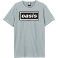 Strange Blue - Front - Amplified Unisex Adult Oasis Logo T-Shirt