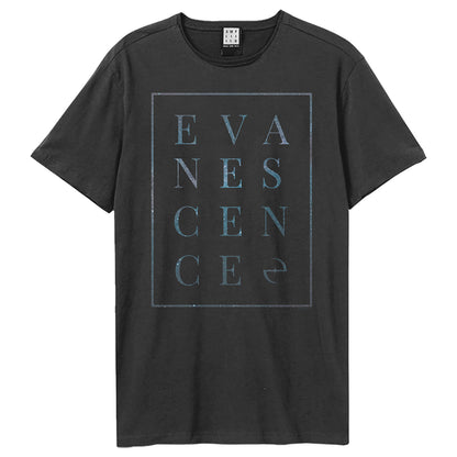 Charcoal - Front - Amplified Unisex Adult Block Evanescence T-Shirt