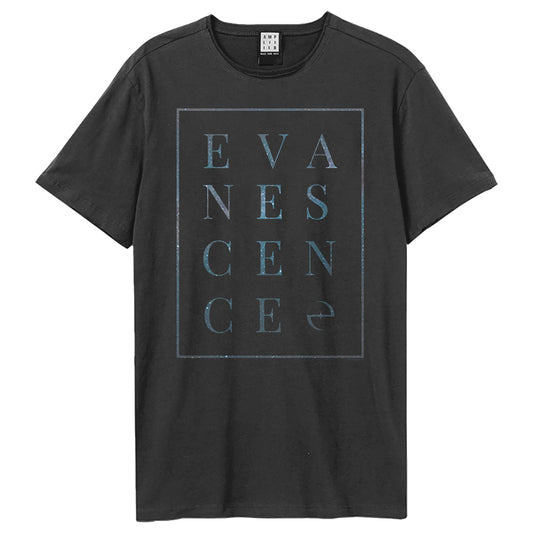Charcoal - Front - Amplified Unisex Adult Block Evanescence T-Shirt