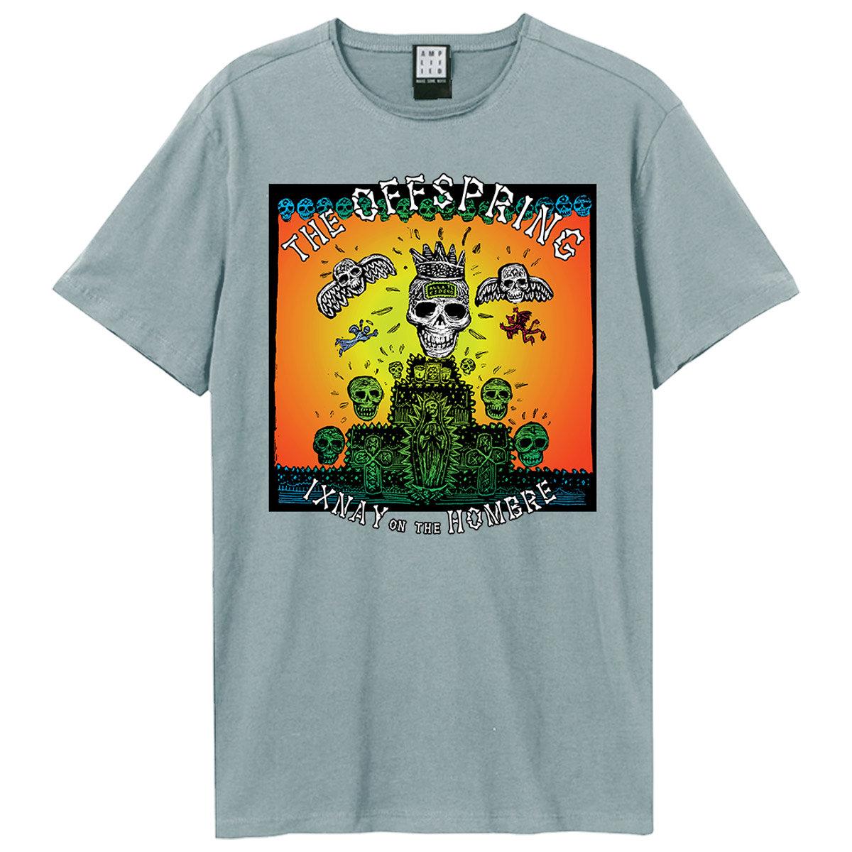 Strange Blue - Front - Amplified Unisex Adult Ixnay On The Hombre Offspring T-Shirt