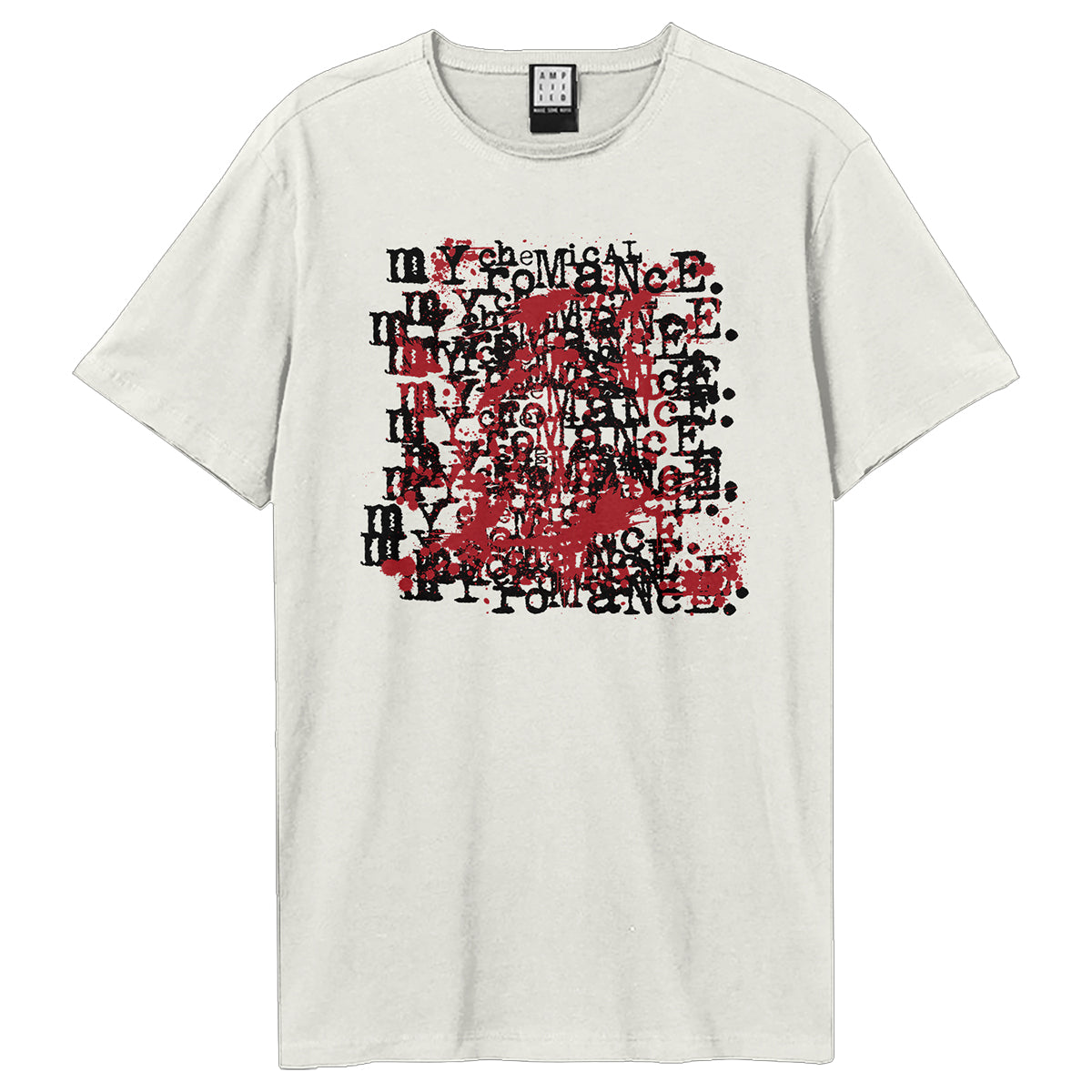 Vintage White - Front - Amplified Unisex Adult Revenge My Chemical Romance T-Shirt