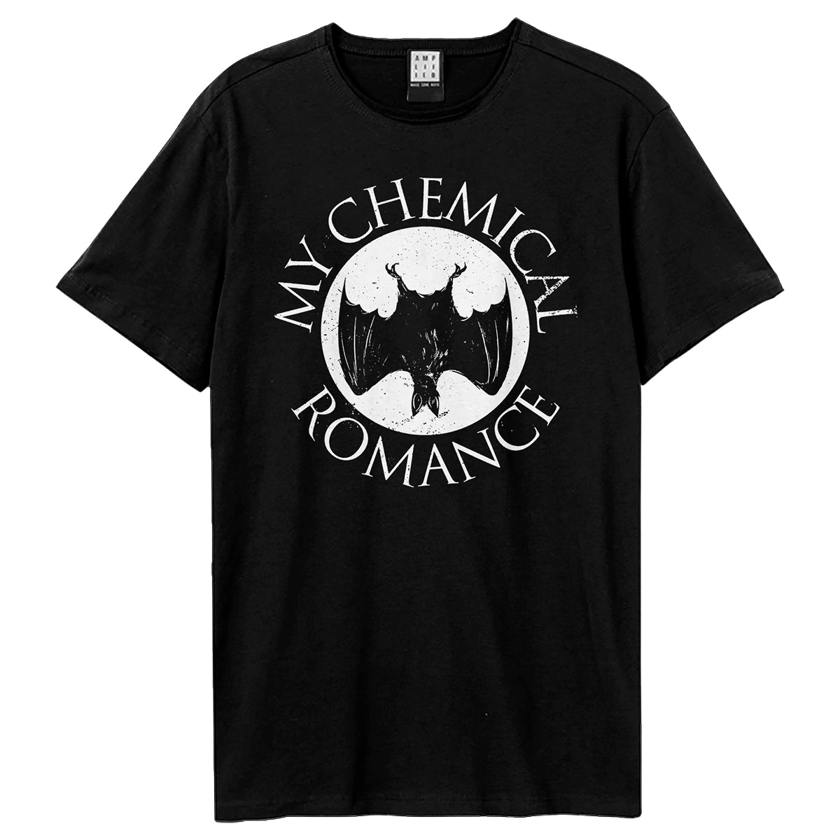 Black - Front - Amplified Unisex Adult Bat My Chemical Romance T-Shirt