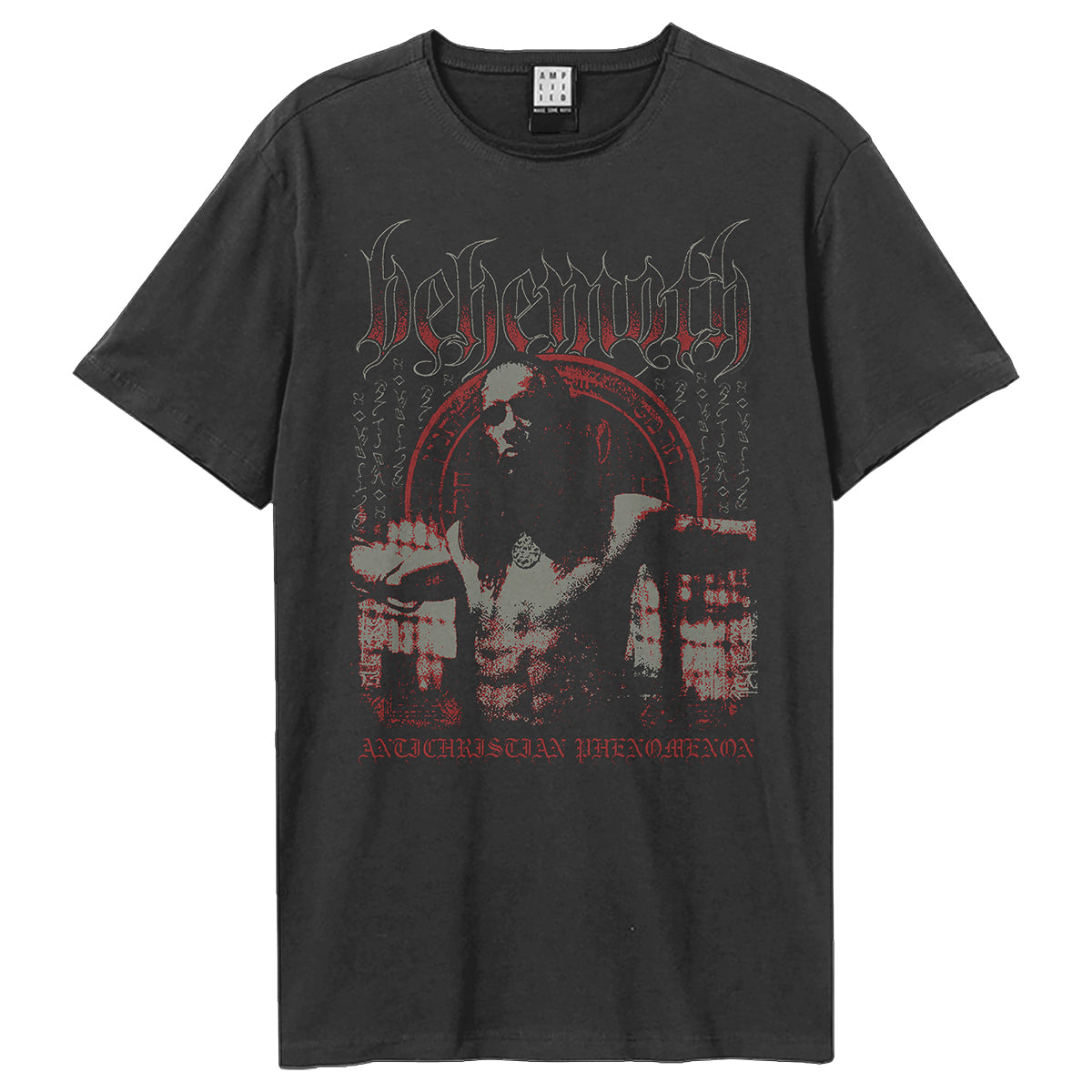 Charcoal - Front - Amplified Unisex Adult Antichristian Behemoth T-Shirt