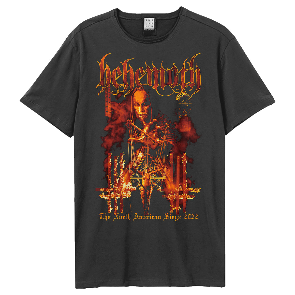 Charcoal - Front - Amplified Unisex Adult Puppet Master Behemoth T-Shirt