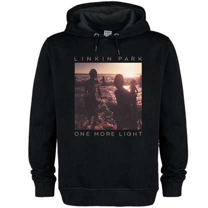 Black - Front - Amplified Unisex Adult One More Light Linkin Park Hoodie