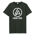 Charcoal - Front - Amplified Unisex Adult Circle Logo Linkin Park T-Shirt