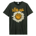 Charcoal - Front - Amplified Unisex Adult Daisy Blink 182 T-Shirt