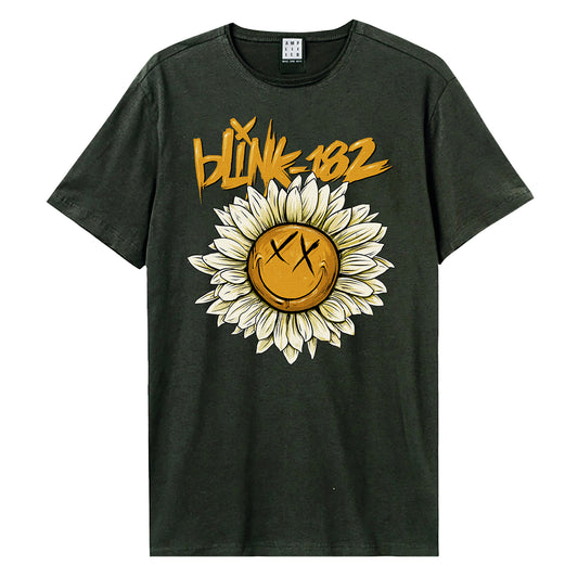Charcoal - Front - Amplified Unisex Adult Daisy Blink 182 T-Shirt