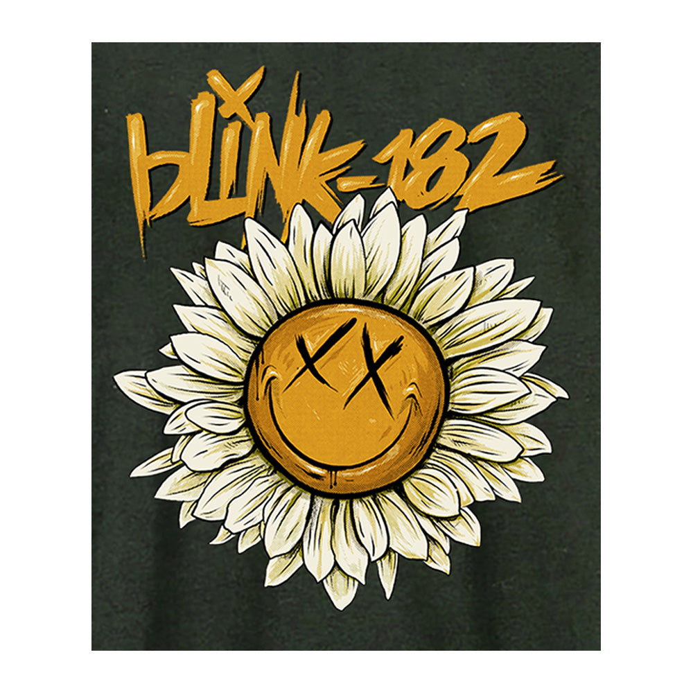 Charcoal - Back - Amplified Unisex Adult Daisy Blink 182 T-Shirt