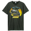 Charcoal - Front - Amplified Unisex Adult Panther Thin Lizzy T-Shirt