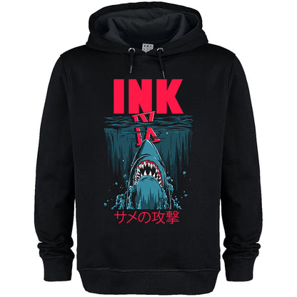 Black - Front - Amplified Unisex Adult Jaws Ice Nine Kills Hoodie
