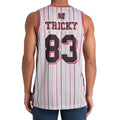 White - Back - Amplified Mens Tricky Run DMC Basketball Jersey