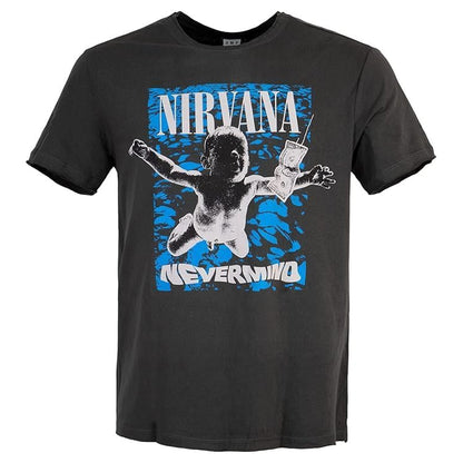 Charcoal - Front - Amplified Womens-Ladies Nevermind Crop Top