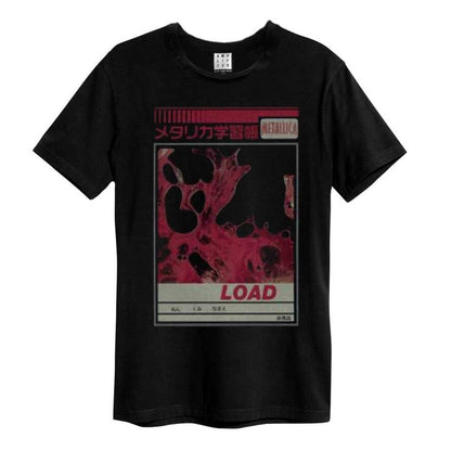 Black - Front - Amplified Unisex Adult Load Metallica T-Shirt