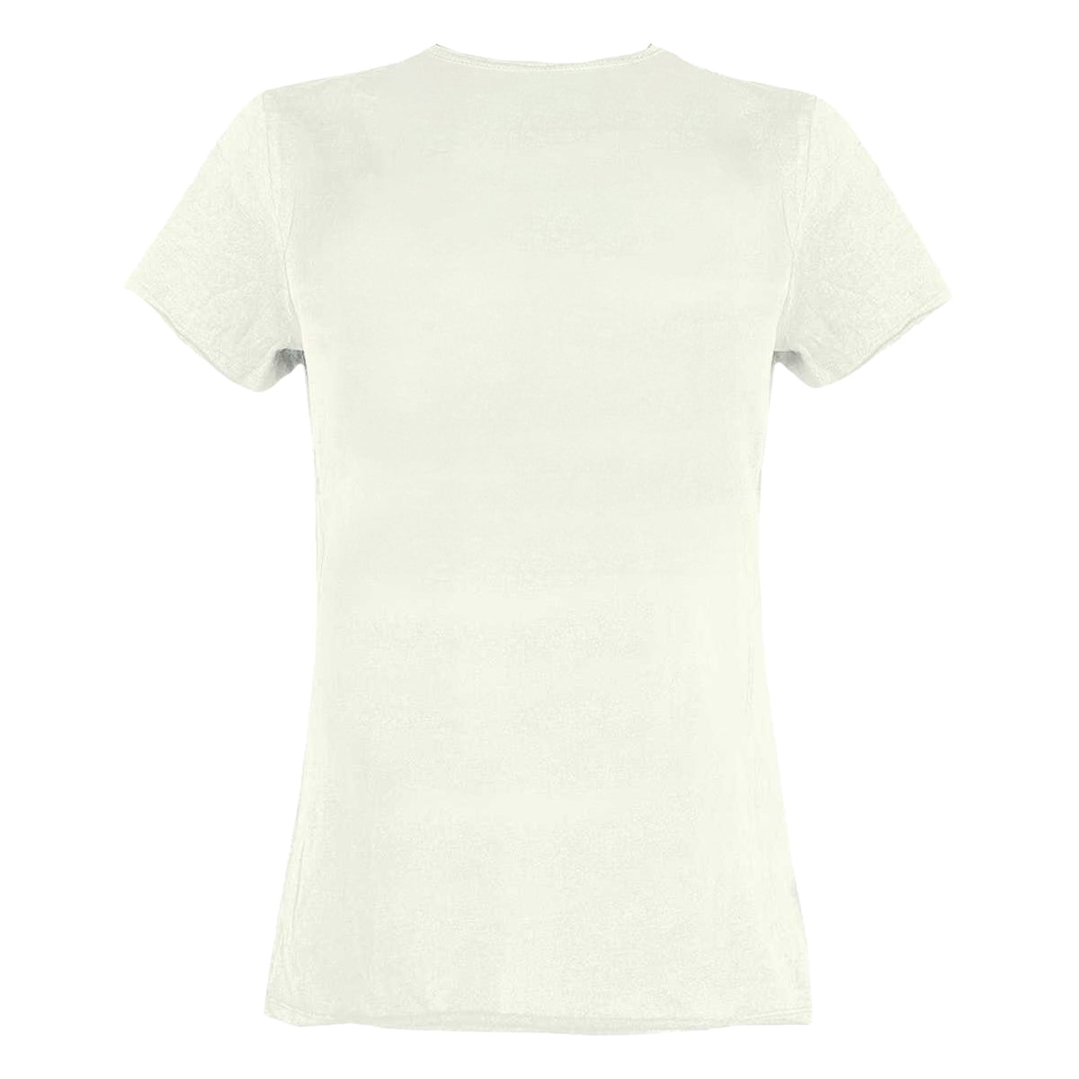Vintage White - Back - Amplified Womens-Ladies Rebel Rebel David Bowie T-Shirt Dress