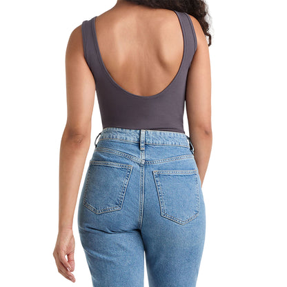 Charcoal - Lifestyle - Amplified Womens-Ladies Serve The Serpents Nirvana Bodysuit