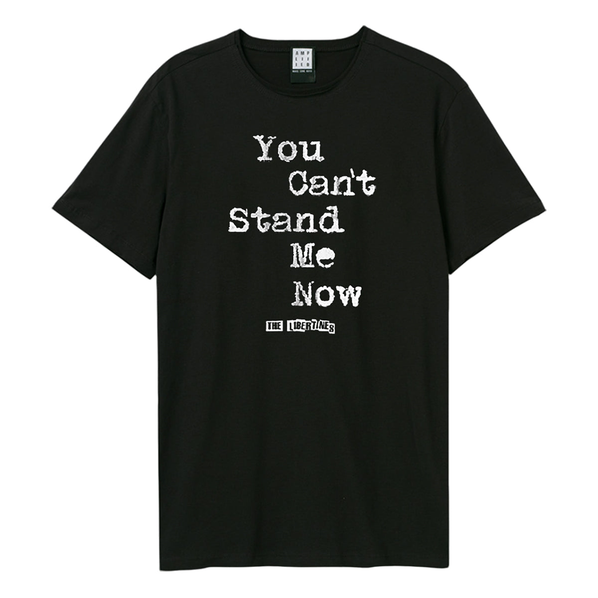 Black - Front - Amplified Unisex Adult Can´t Stand Me Now The Libertines T-Shirt