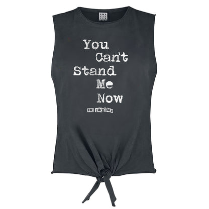 Charcoal - Front - Amplified Womens-Ladies Can´t Stand Me Now The Libertines Sleeveless Tank Top