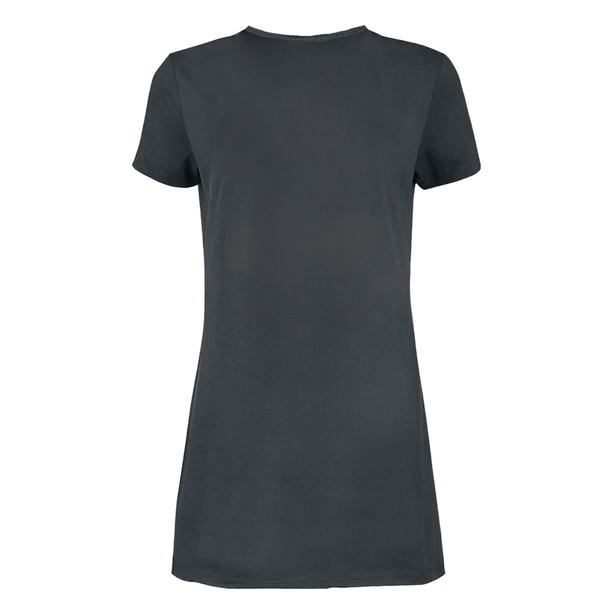 Charcoal - Back - Amplified Womens-Ladies Pete And Carl The Libertines T-Shirt Dress