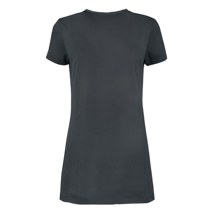 Charcoal - Back - Amplified Womens-Ladies Pete And Carl The Libertines T-Shirt Dress