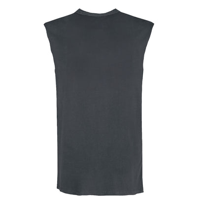 Charcoal - Back - Amplified Mens Pete And Carl The Libertines Sleeveless Tank Top