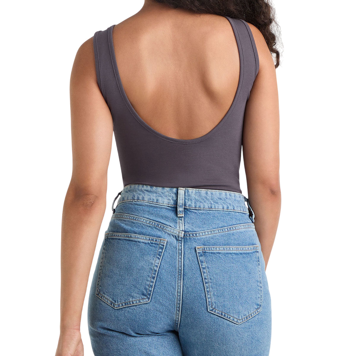 Charcoal - Lifestyle - Amplified Womens-Ladies Heartagram HIM Bodysuit