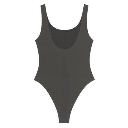 Charcoal - Back - Amplified Womens-Ladies Washed Out The Rolling Stones Bodysuit