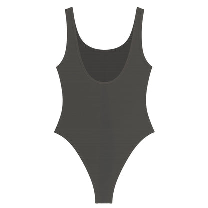Charcoal - Back - Amplified Womens-Ladies In Utero Nirvana Bodysuit