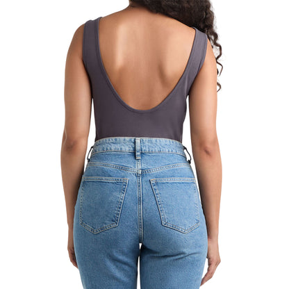 Charcoal - Lifestyle - Amplified Womens-Ladies Classic Seal Ramones Bodysuit