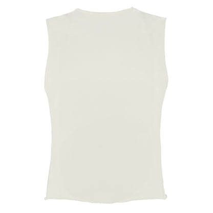 Vintage White - Back - Amplified Womens-Ladies Rip Flag Xerox The Libertines Sleeveless Top