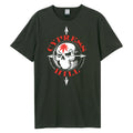 Charcoal - Front - Amplified Unisex Adult Skull Cypress Hill Vintage T-Shirt