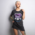 Charcoal - Back - Amplified Womens-Ladies Master Of Puppets Metallica T-Shirt Dress