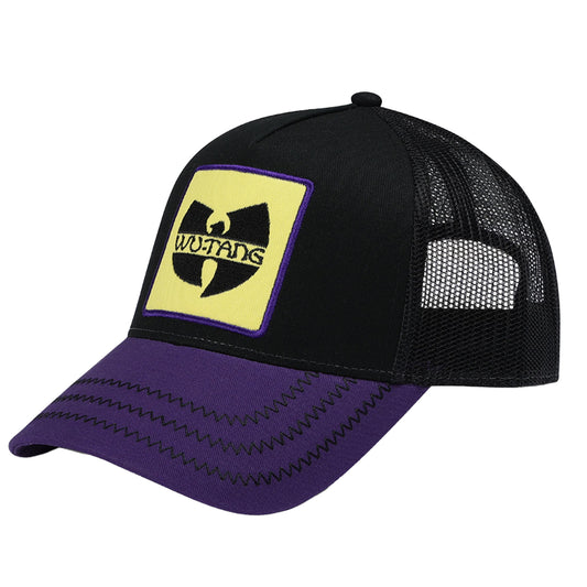Black - Front - Amplified Wu-Tang Clan Trucker Cap
