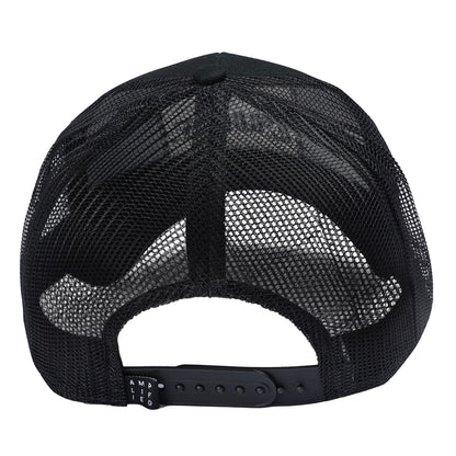 Black - Back - Amplified The Cure Trucker Cap