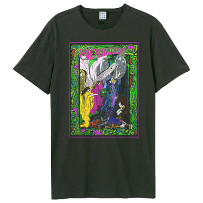 Charcoal - Front - Amplified Unisex Adult Fairy Blessing Syd Barrett T-Shirt