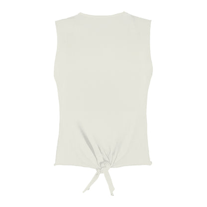 Vintage White - Back - Amplified Womens-Ladies Get Him Back Olivia Rodrigo Sleeveless Top