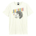 Vintage White - Front - Amplified Unisex Adult Say It Loud James Brown T-Shirt
