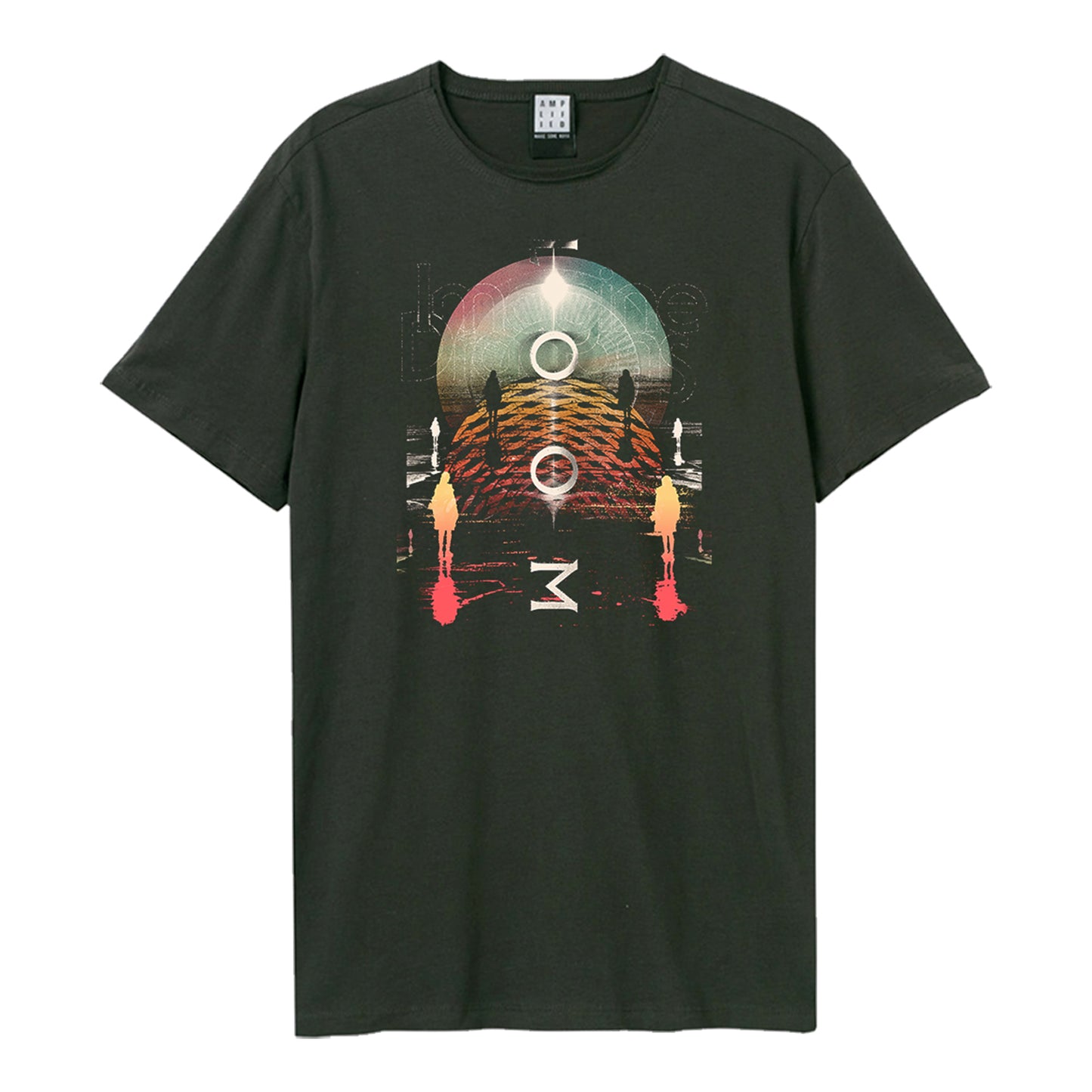 Charcoal - Front - Amplified Unisex Adult Loom Imagine Dragons T-Shirt