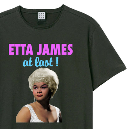 Charcoal - Side - Amplified Unisex Adult At Last Etta James T-Shirt
