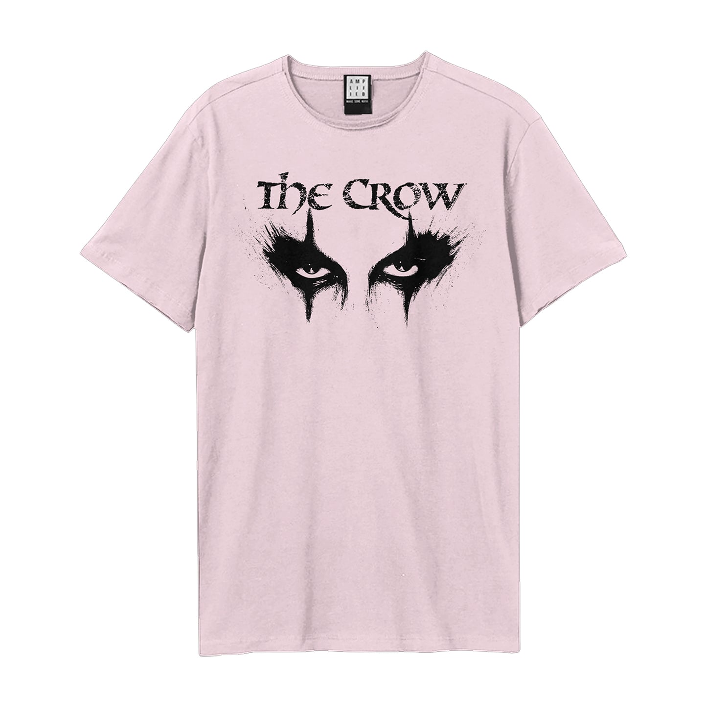 Pink 182 - Front - Amplified Unisex Adult Eyes The Crow T-Shirt