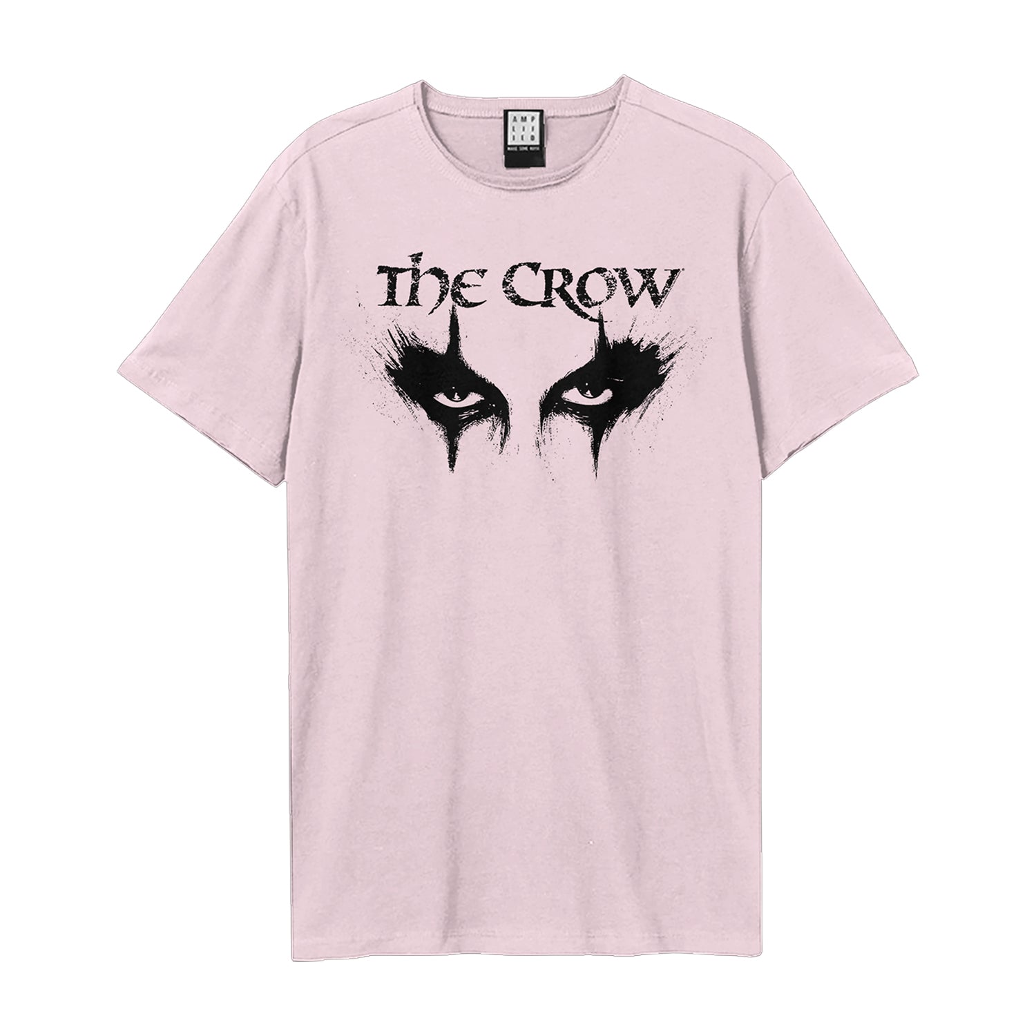 Pink 182 - Front - Amplified Unisex Adult Eyes The Crow T-Shirt